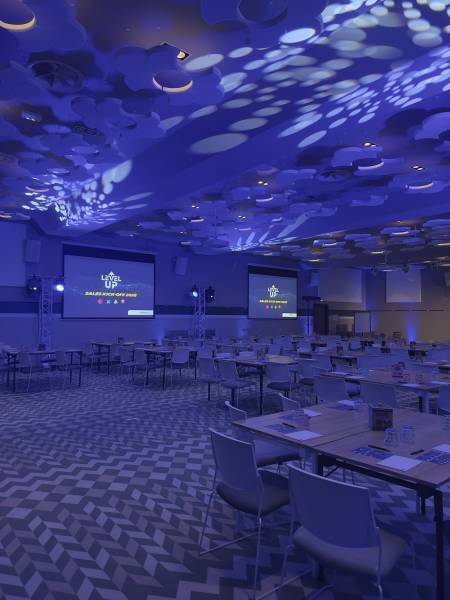 B.A.J Événementiel éclairage Lyre pour séminaire