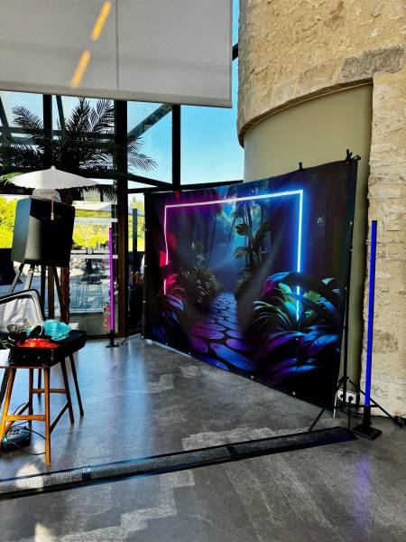 Photocall stick lumineux