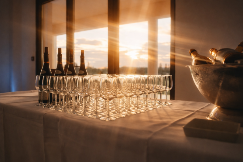 Un moment de convivialité prêt à être partagé.