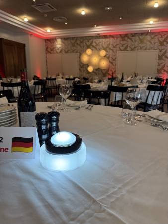 Notre zone d'activité pour ce service Prestation technique pour salon événementiel avec ingénieur son, micros HF et diffusion vidéo sur écran 4K